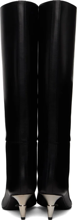 Proenza Schouler Black Spike Tall Boots - Image 2
