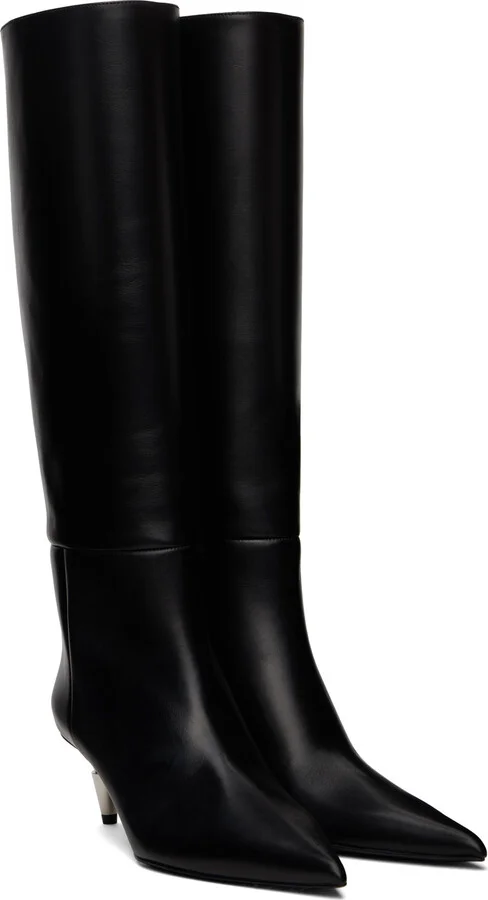 Proenza Schouler Black Spike Tall Boots - Image 4