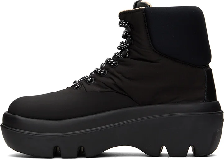 Proenza Schouler Black Storm Hiking Boots - Image 3