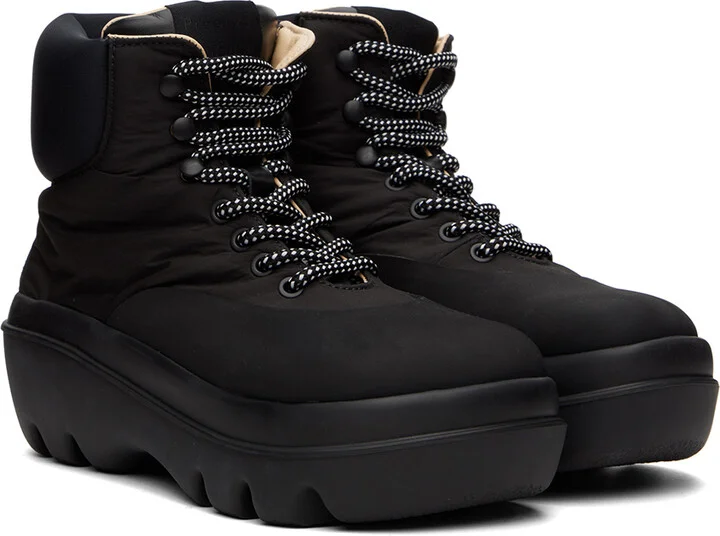 Proenza Schouler Black Storm Hiking Boots - Image 4