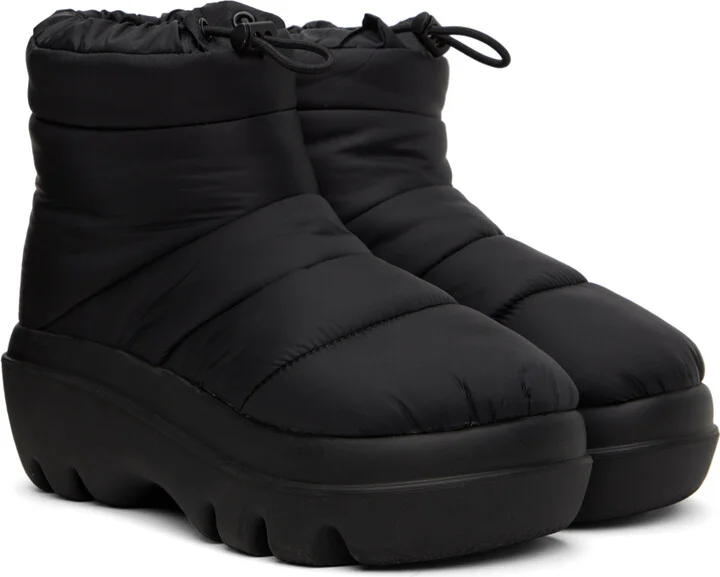 Proenza Schouler Black Storm Quilted Boots - Image 4