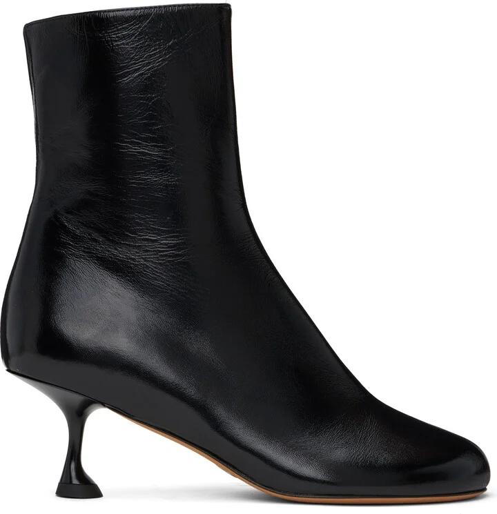 Proenza Schouler Black Tee Ankle Boots