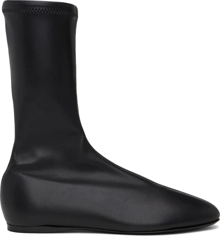 Proenza Schouler Black Tee Sock Boots