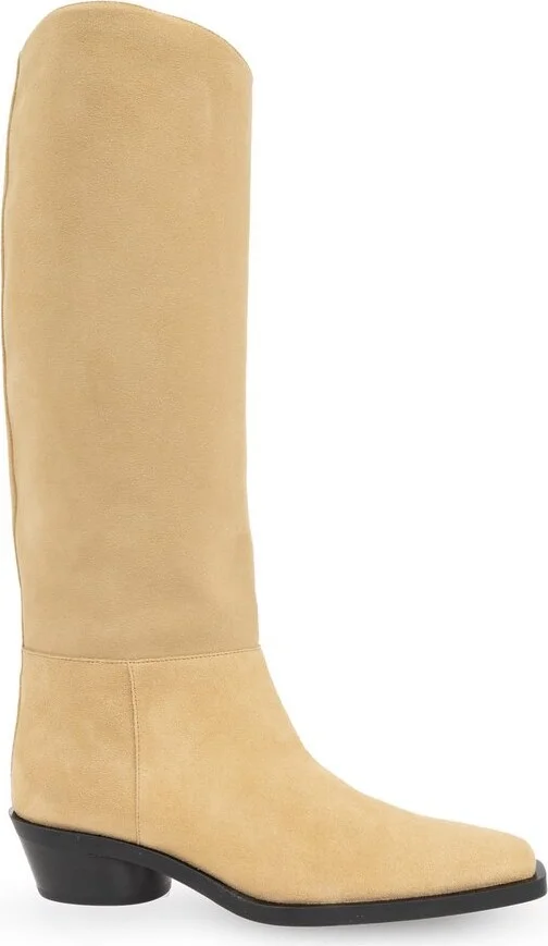 Proenza Schouler Bronco Square-Toe Tall Boots