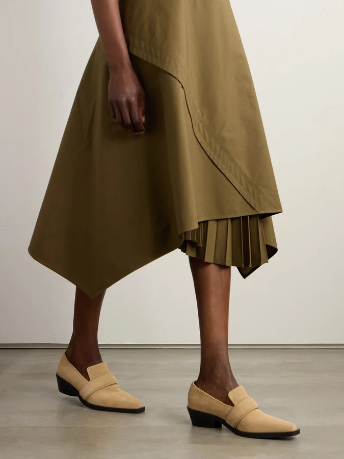 Proenza Schouler - Bronco Suede Loafers - Neutrals - Image 2