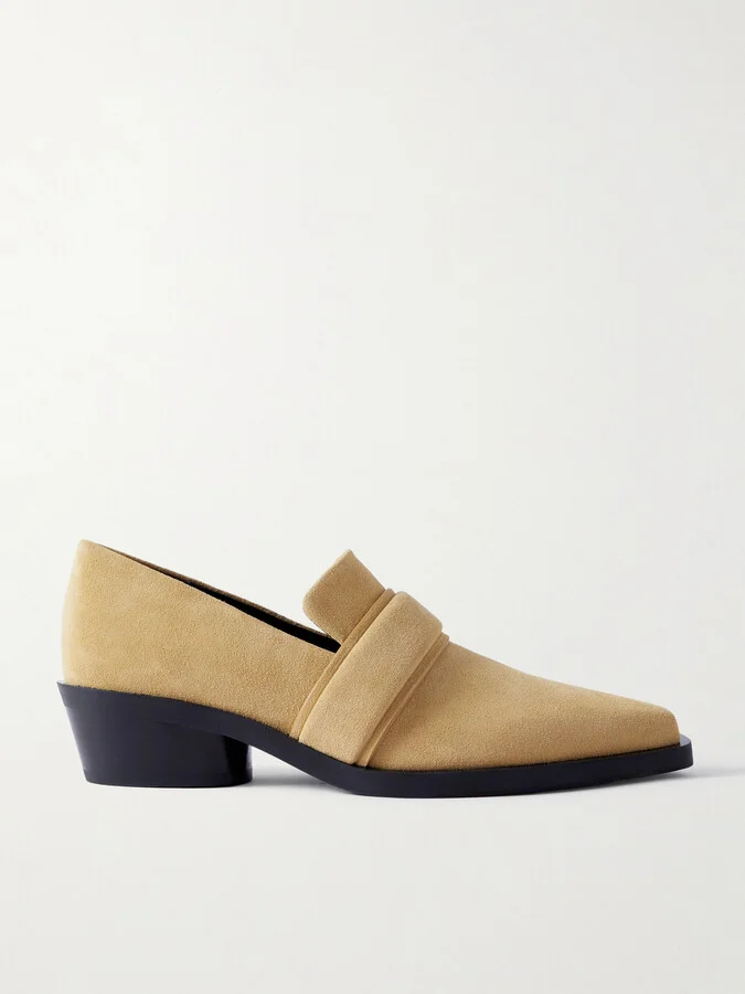 Proenza Schouler - Bronco Suede Loafers - Neutrals