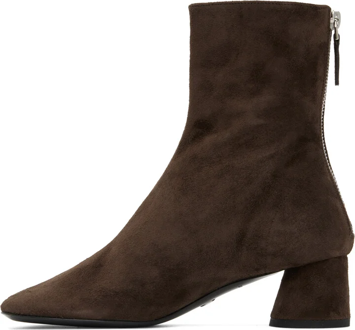 Proenza Schouler Brown Glove Boots - Image 3