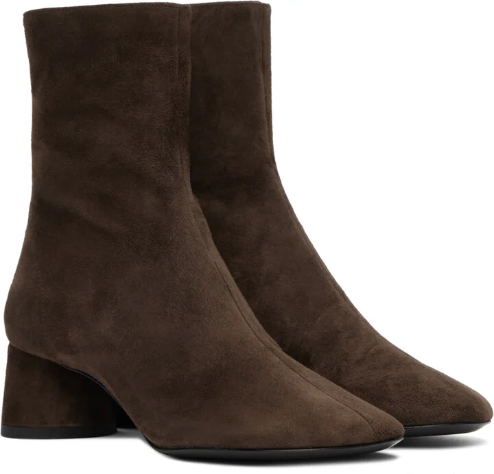 Proenza Schouler Brown Glove Boots - Image 4