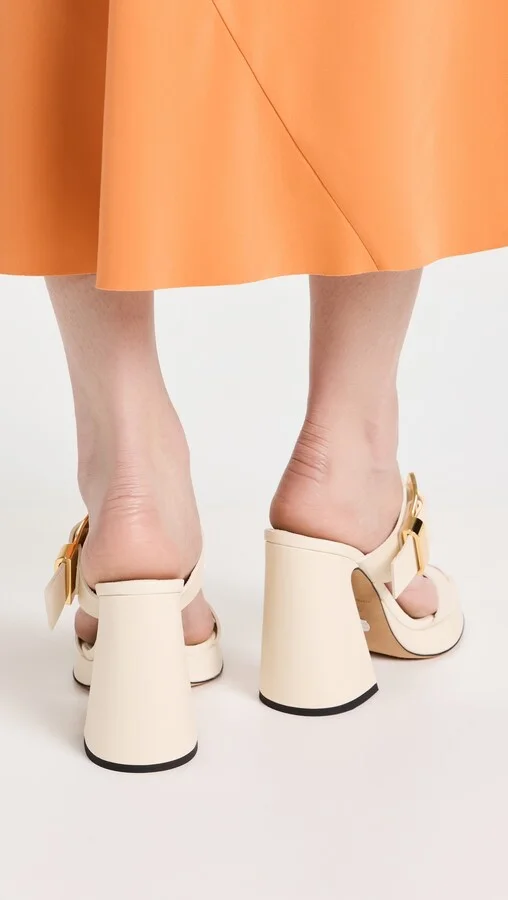 Proenza Schouler Buckle Slide Sandals - Image 3