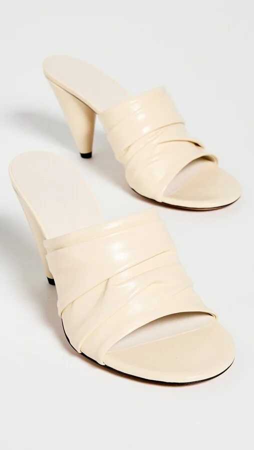 Proenza Schouler Gathered Cone Sandals 85mm - Image 3
