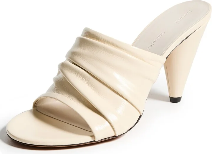 Proenza Schouler Gathered Cone Sandals 85mm