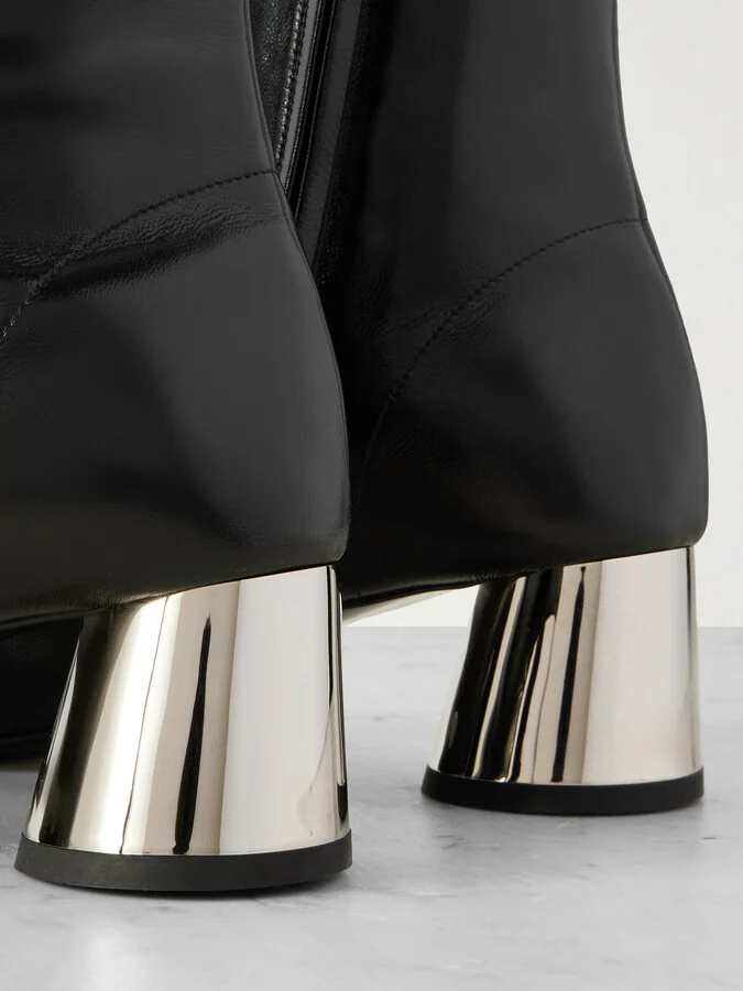 Proenza Schouler - Glove Leather Ankle Boots - Black - Image 4