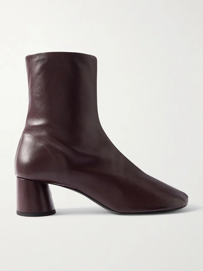 Proenza Schouler - Glove Leather Ankle Boots - Burgundy
