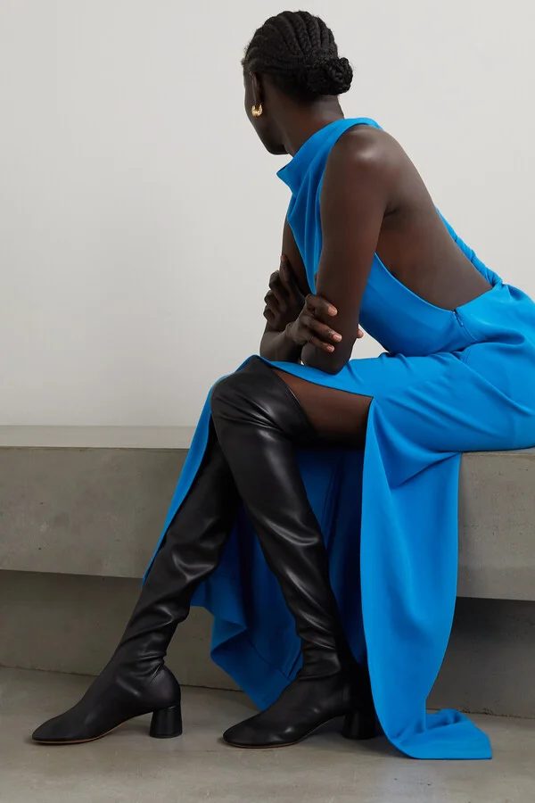 Proenza Schouler - Glove Leather Over-the-knee Boots - Black - Image 2