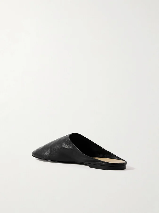 Proenza Schouler - Glove Leather Slippers - Black - Image 3