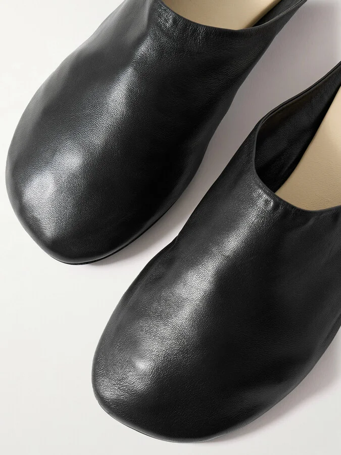 Proenza Schouler - Glove Leather Slippers - Black - Image 4