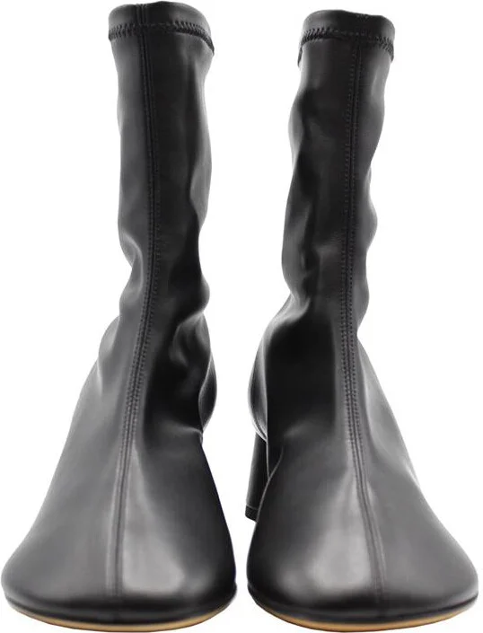 Proenza Schouler Glove Stretch Ankle Boots Shoes - Image 3