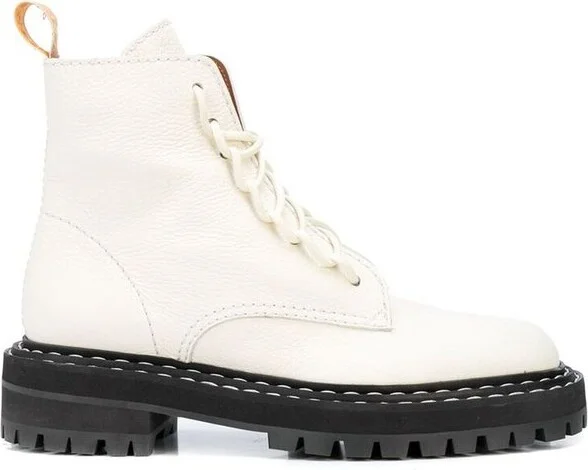Proenza Schouler Lace-Up Ankle Boots