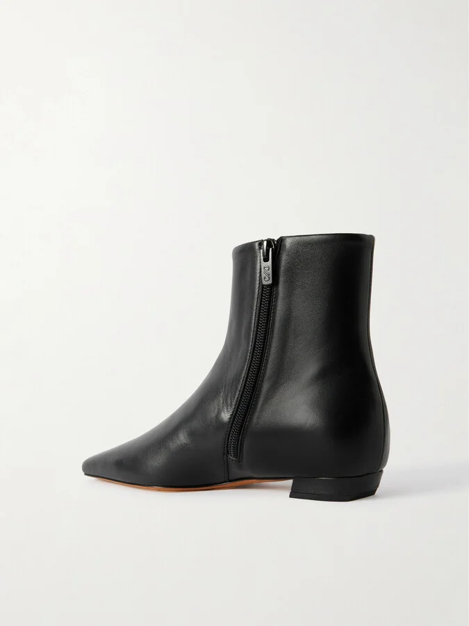 Proenza Schouler - Leather Ankle Boots - Black - Image 2