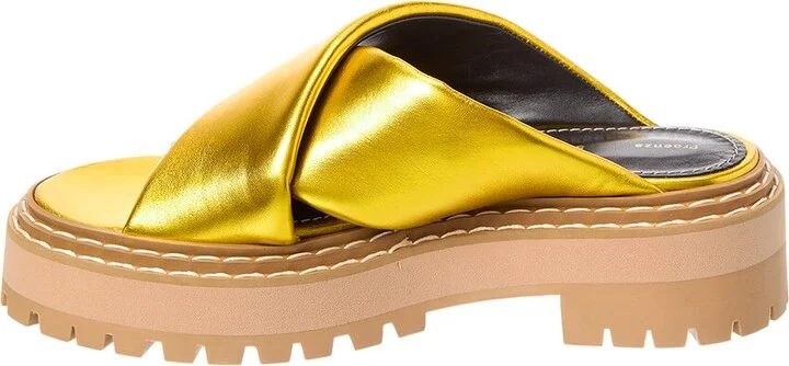 Proenza Schouler Leather Platform Sandal - Image 2
