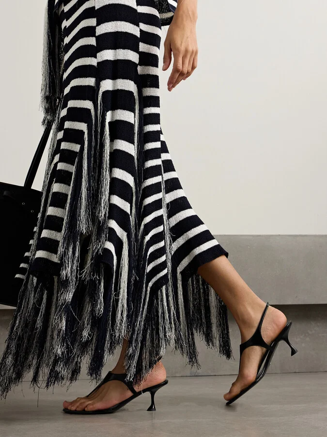 Proenza Schouler - Leather Sandals - Black - Image 2