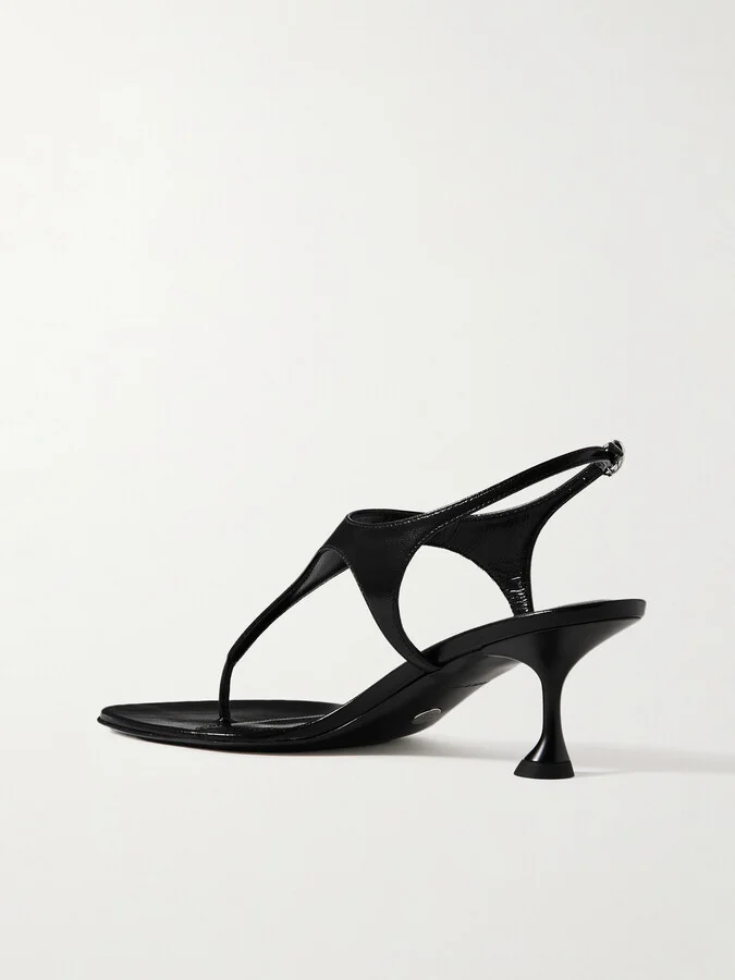 Proenza Schouler - Leather Sandals - Black - Image 3