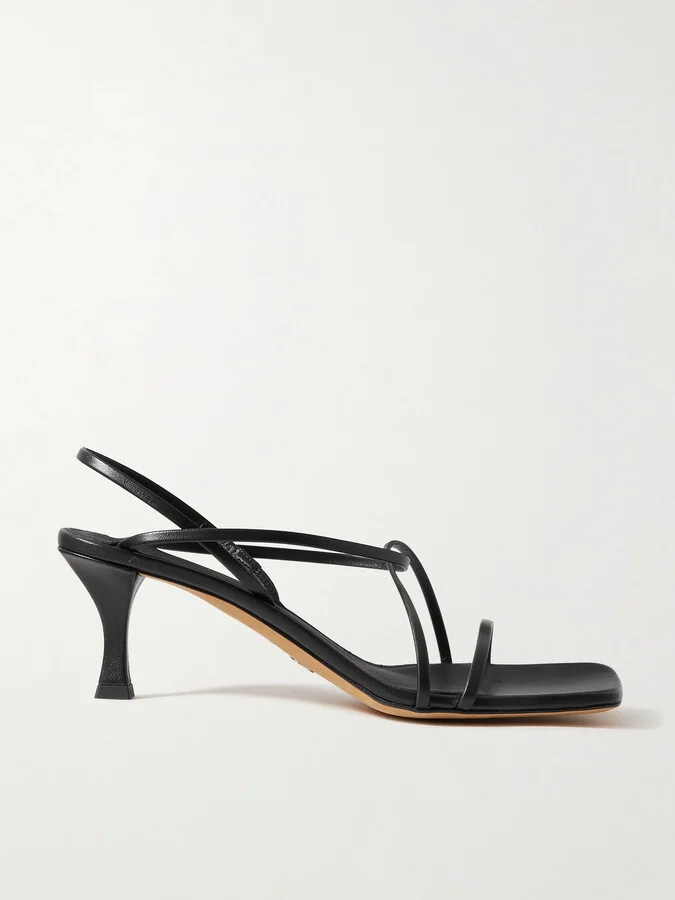 Proenza Schouler - Leather Slingback Sandals - Black