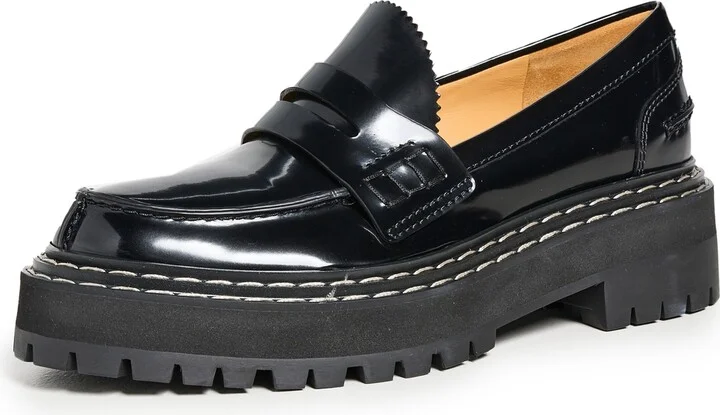 Proenza Schouler Lug Sole Platform Loafers