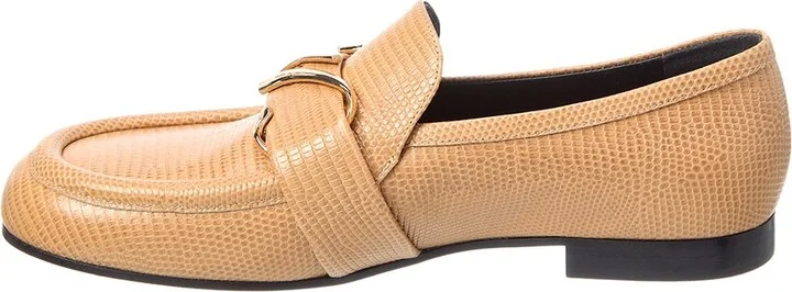 Proenza Schouler Monogram Plaque Leather Loafer - Image 2