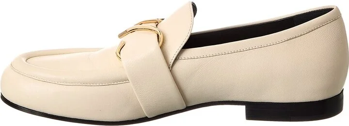 Proenza Schouler Monogram Plaque Leather Loafer - Image 2