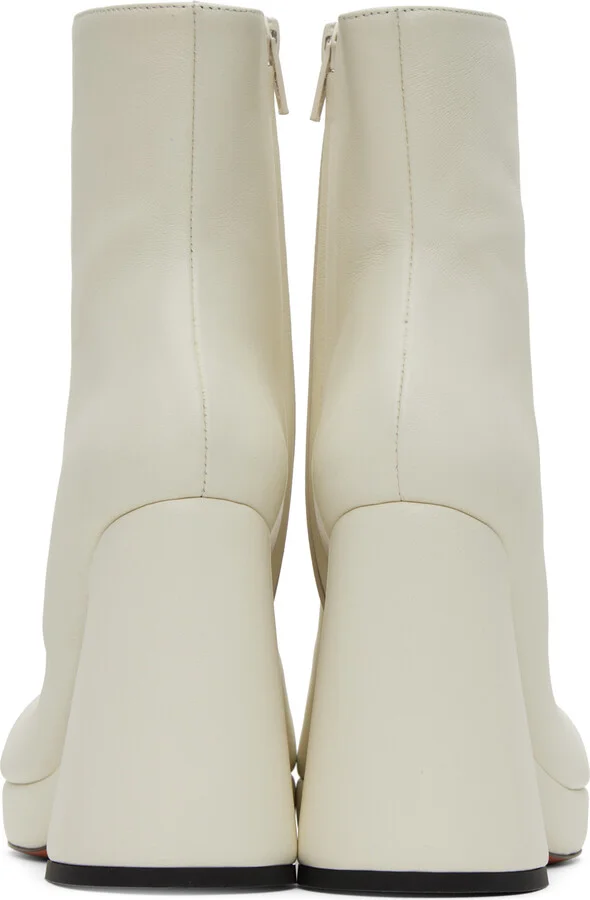 Proenza Schouler Off-White Forma Platform Boots - Image 2