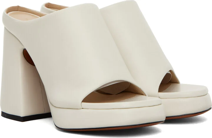 Proenza Schouler Off-White Forma Platform Sandals - Image 4