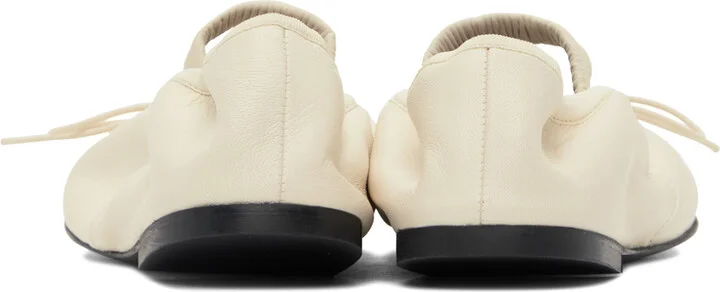 Proenza Schouler Off-White Glove Mary Jane Ballerina Flats - Image 2