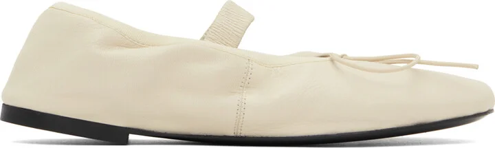 Proenza Schouler Off-White Glove Mary Jane Ballerina Flats
