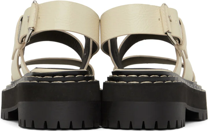 Proenza Schouler Off-White Lug Sandals - Image 2