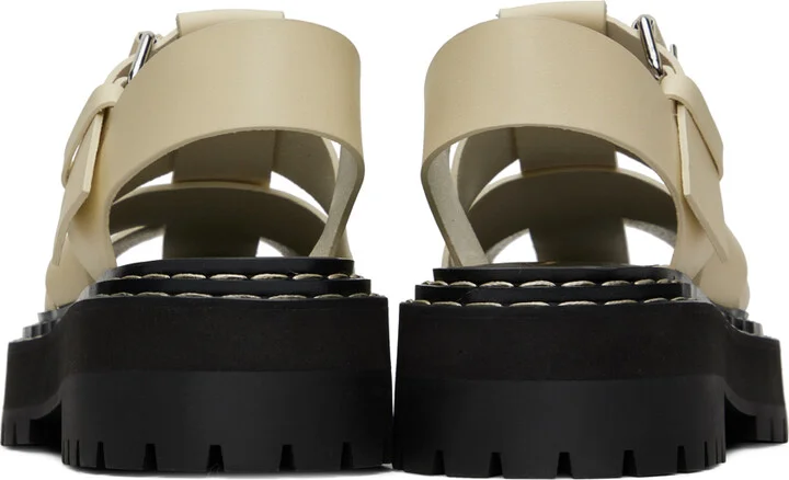 Proenza Schouler Off-White Lug Sandals - Image 2
