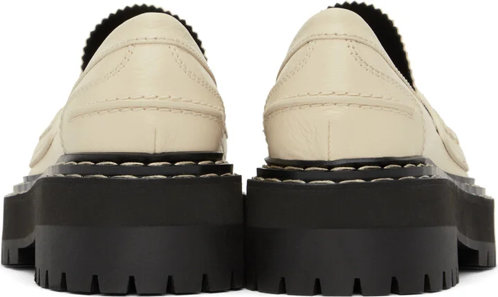 Proenza Schouler Off-White Lug Sole Platform Loafers - Image 2
