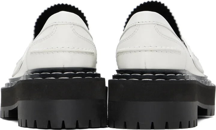 Proenza Schouler Off-White Lug Sole Platform Loafers - Image 2