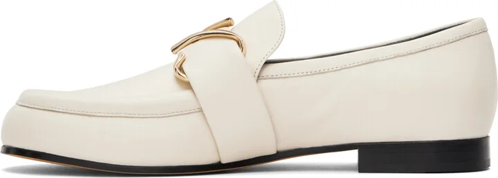 Proenza Schouler Off-White Monogram Loafers - Image 3