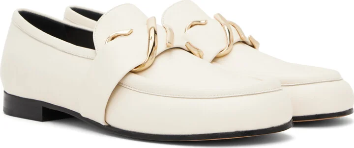 Proenza Schouler Off-White Monogram Loafers - Image 4
