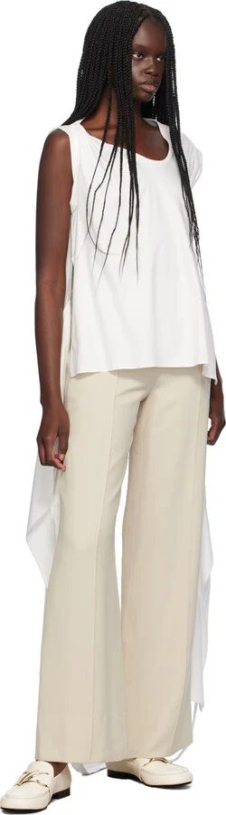 Proenza Schouler Off-White Monogram Loafers - Image 5