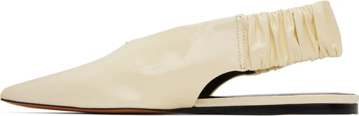 Proenza Schouler Off-White Spike Ballerina Flats - Image 3