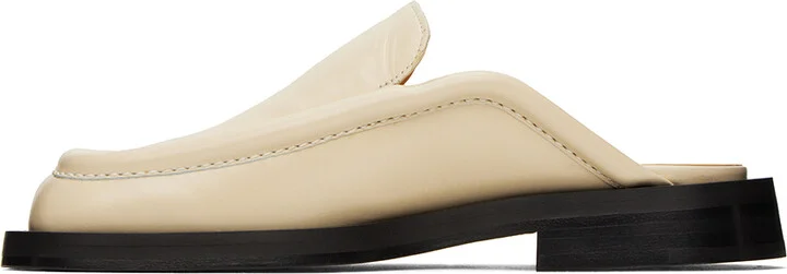 Proenza Schouler Off-White Square Loafers - Image 3