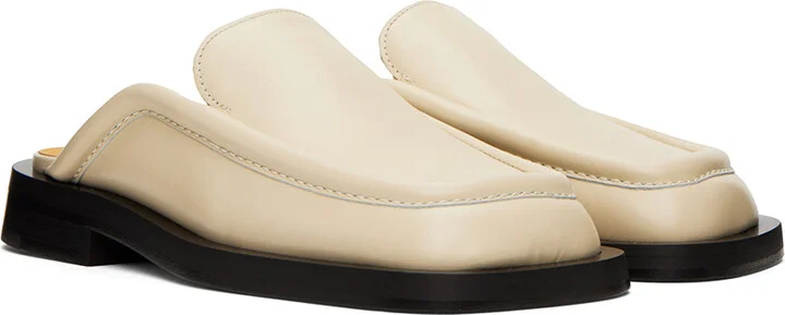 Proenza Schouler Off-White Square Loafers - Image 4