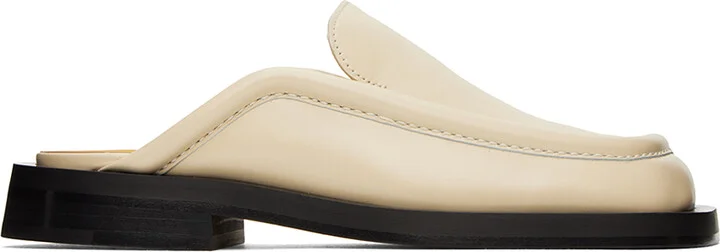 Proenza Schouler Off-White Square Loafers