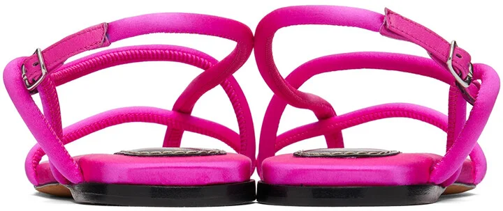 Proenza Schouler Pink Strappy Sandals - Image 2