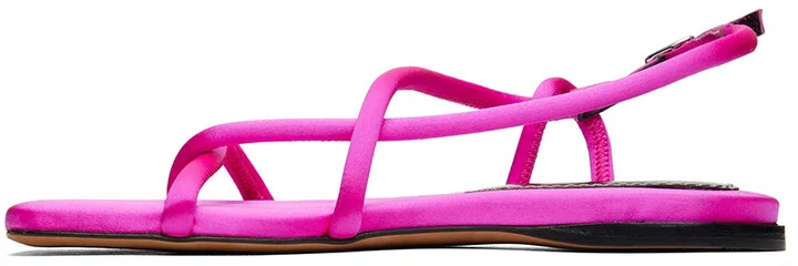 Proenza Schouler Pink Strappy Sandals - Image 3