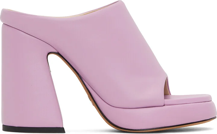 Proenza Schouler Purple Forma Platform Sandals
