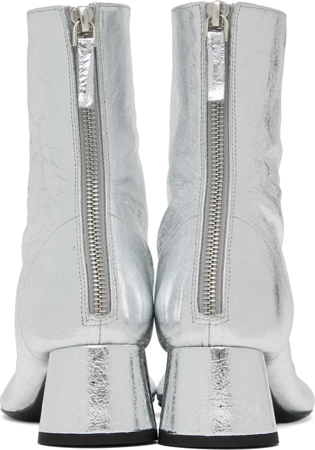 Proenza Schouler Silver Glove Boots - Image 2