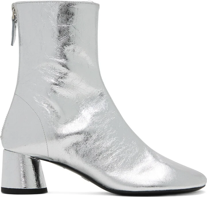 Proenza Schouler Silver Glove Boots